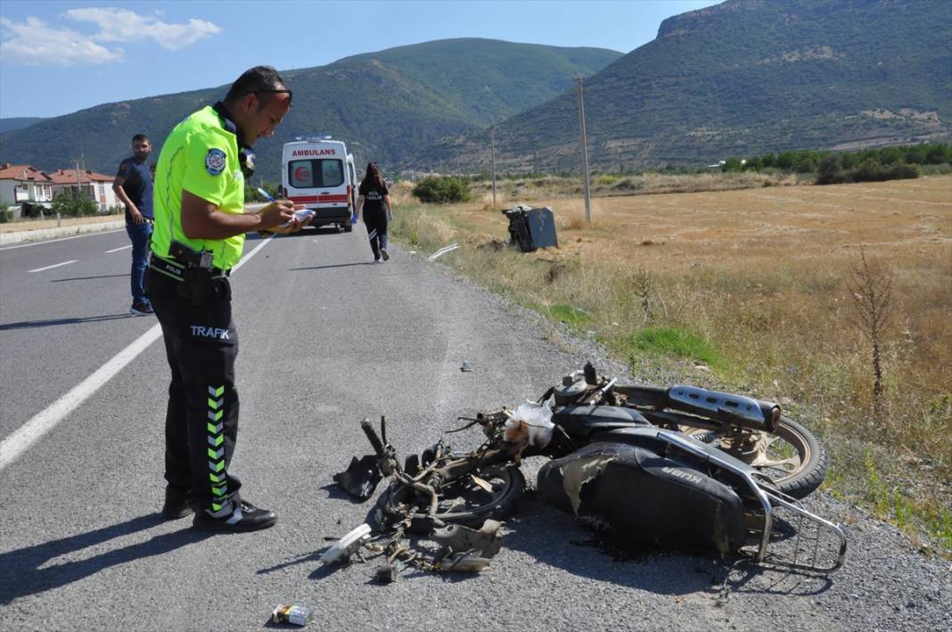 Konya’da feci kaza! Otomobilin çarptığı motosikletli Ayhan Şenoğlu öldü 2